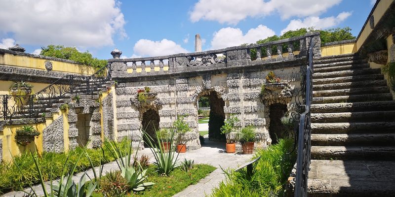Architectural Details And Coral Stone Craftsmanship