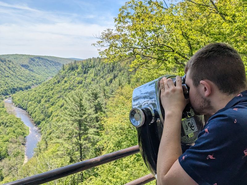 The Mirror Image Across the Gorge
