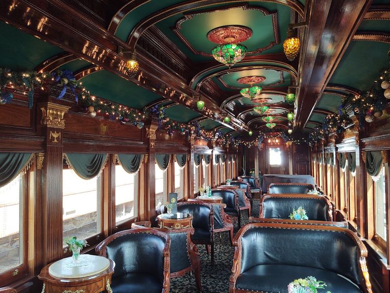 Inside the Beautifully Restored Vintage Rail Cars