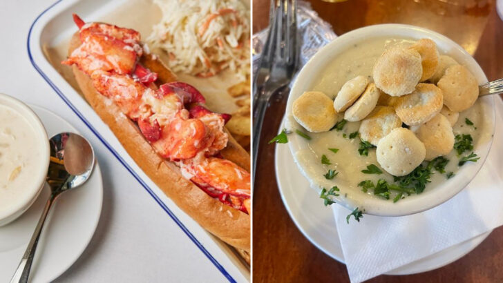 These 11 Massachusetts Restaurants Serve Clam Chowder Perfect For A New England Day