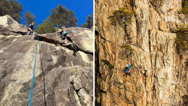 These 11 North Carolina Rock Climbing Experiences Feel Adventurous Without Requiring Expert Skills