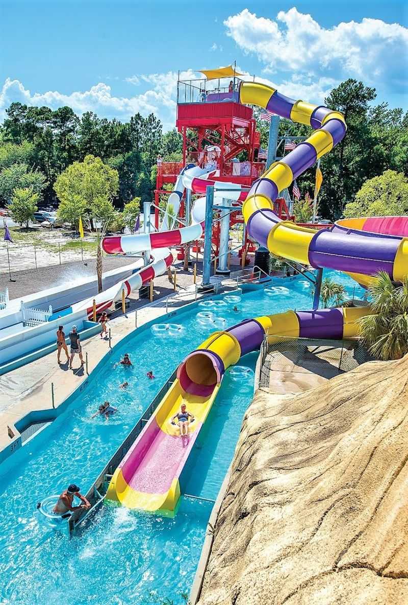 Thrilling Water Park Slides and Attractions