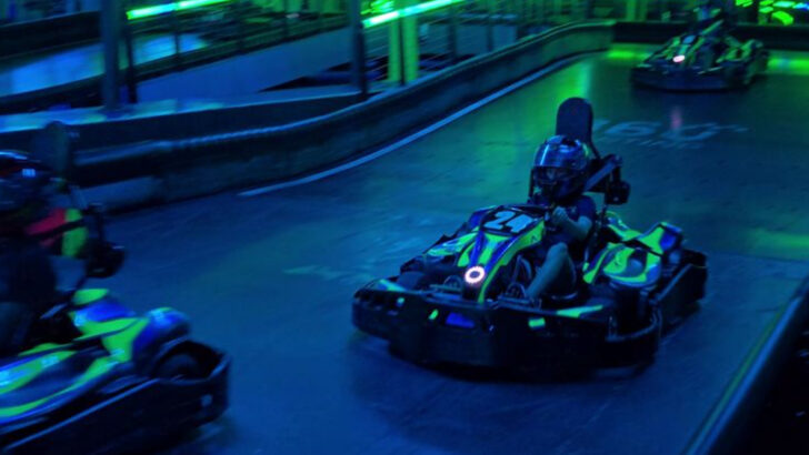 This Massive Indoor Go-Kart Track In Georgia Turns A Regular Weekend Into A Full-Throttle Family Day