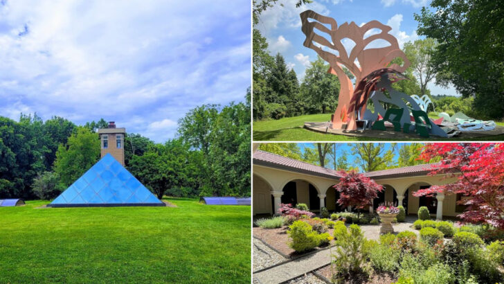 This Massive Ohio Sculpture Park Turns A Simple Walk Into A Full Outdoor Art Adventure