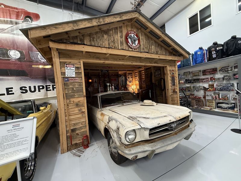 A museum built entirely around Mustang history