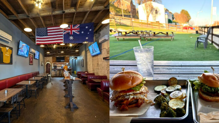 This North Carolina Restaurant Turns Lunch Into A Playground, Patio, And Arcade Afternoon