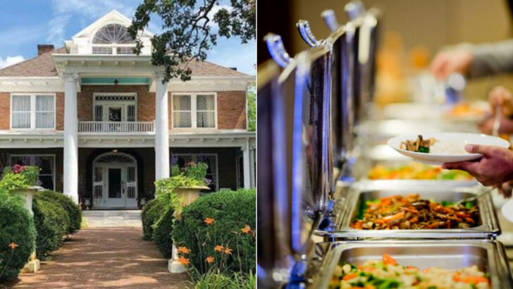 This Southern Buffet In Georgia Feels Like Sunday Dinner Inside A Historic Mansion