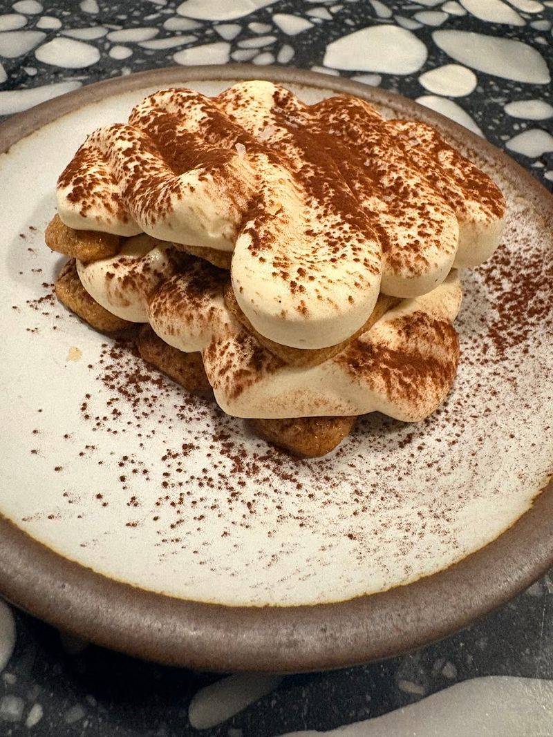 Crispy Tiramisu with Sea Salt