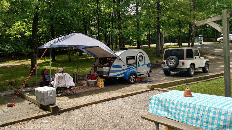 Family Camping Under the Stars