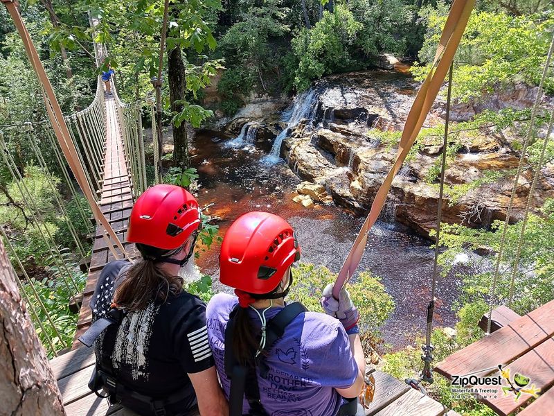 ZipQuest Waterfall & Treetop Adventure - Fayetteville, NC