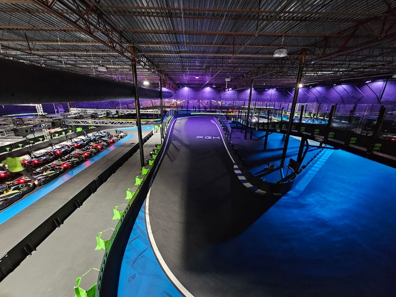 A Multi-Level Indoor Go-Kart Track