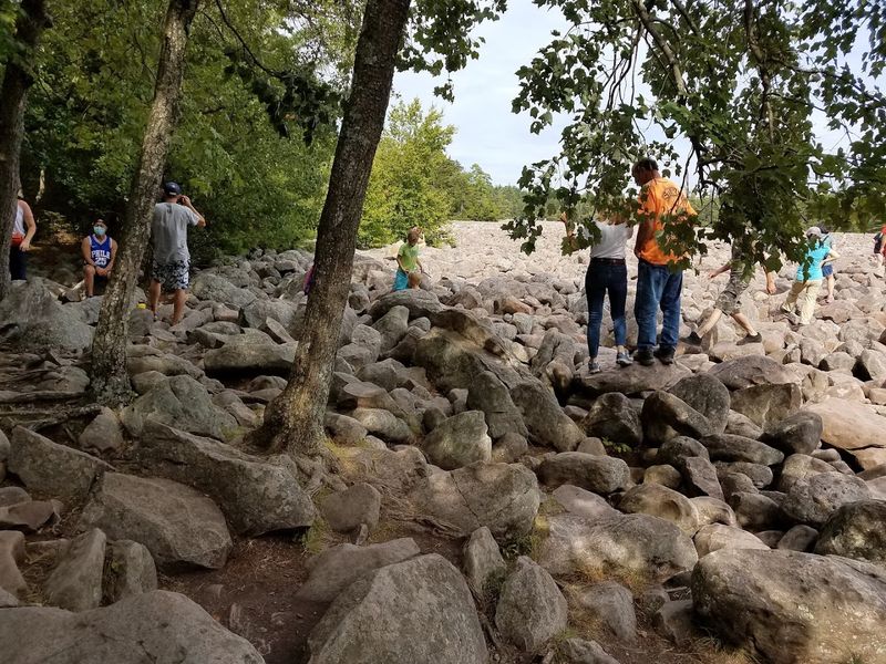 Hickory Run State Park - Boulder Field Trail