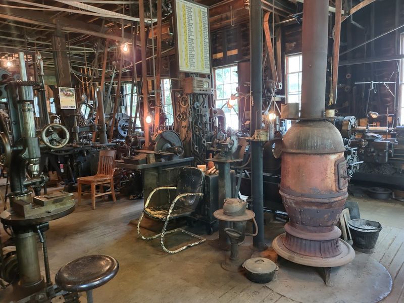 Explore the W.A. Young and Sons Machine Shop