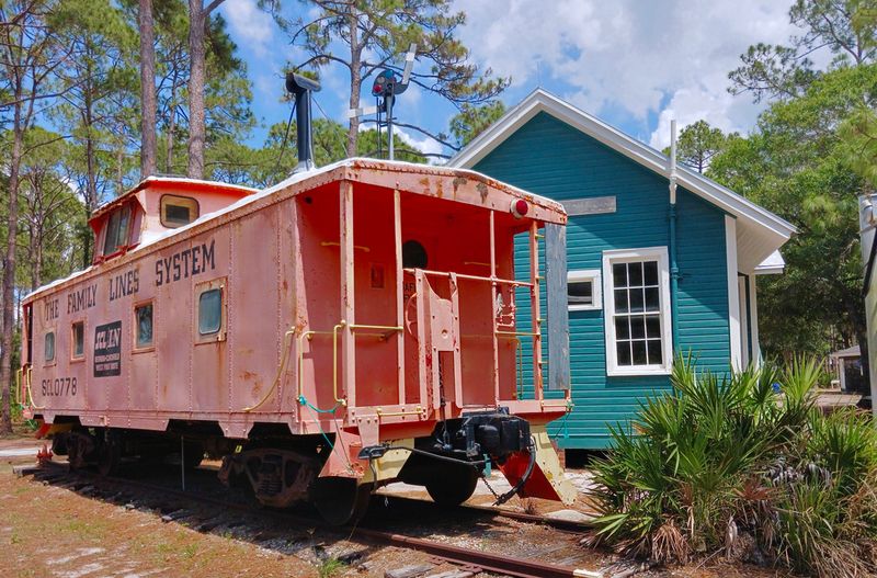 Depot Building and Train Memorabilia