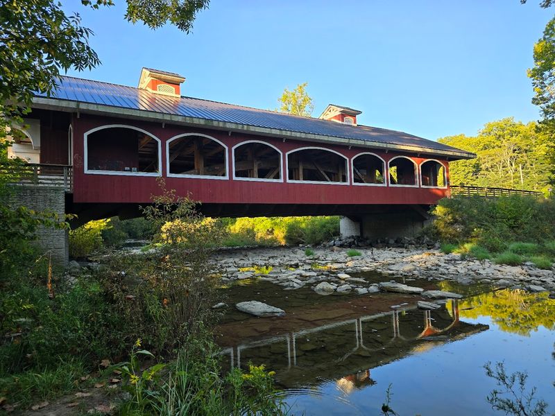 Hueston Woods Covered Bridge &ndash; Preble County