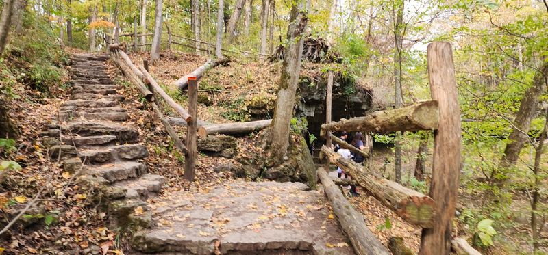 Stone Steps Descend Into Another World