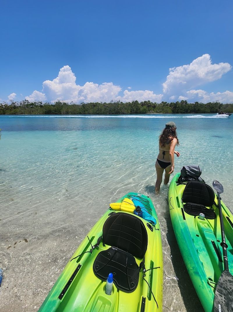 A Kayaker's Dream Along Mangroves and Clear Waters