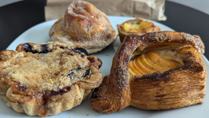 You Can Order an Everything Croissant Stuffed With Cream Cheese, Sesame, Garlic, and Onion at This North Carolina Bakery