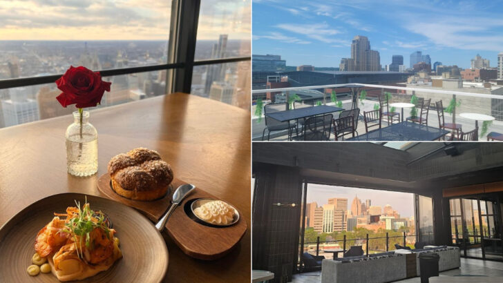 10 Michigan Rooftop Restaurants That Offer Some Of The Best Views In The State