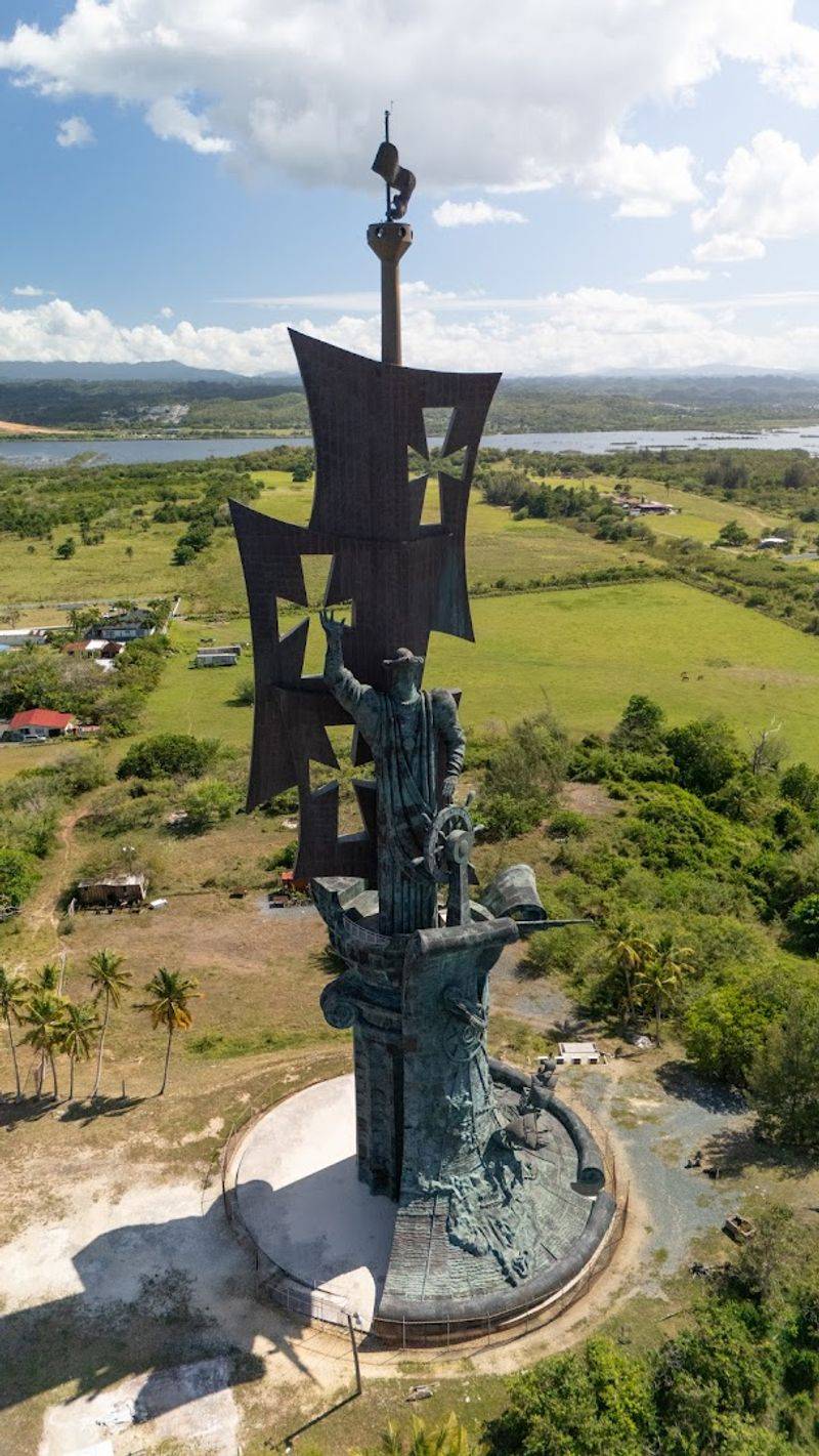 The Birth of the New World Statue 