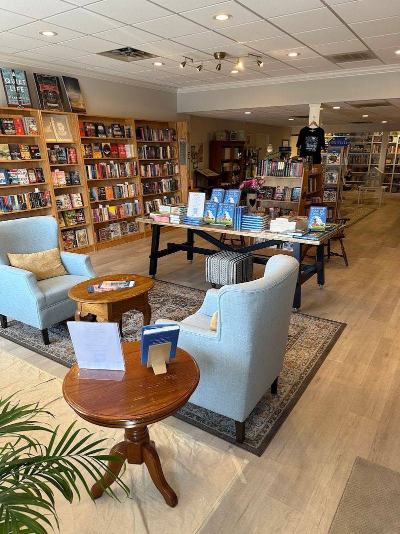 The End: a bookstore
