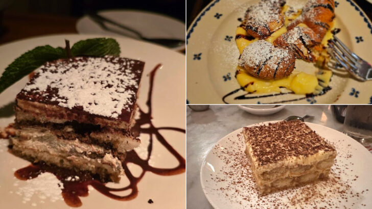 10 Pennsylvania Restaurants Serving Tiramisu That Taste Like A Slice Of Italy