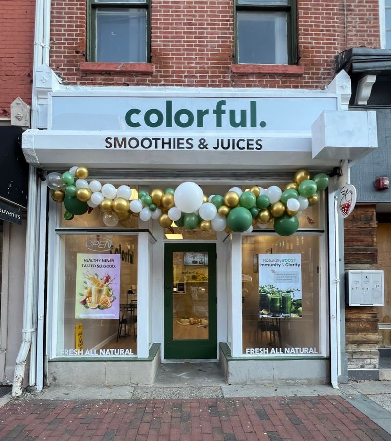 Colorful Smoothies & Juice Bar, Philadelphia