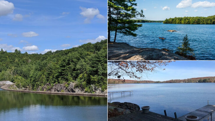 11 Connecticut Lakes So Large They Feel Hidden Away From Everyday Life