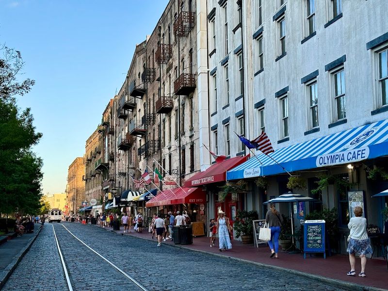 River Street - Savannah, Chatham County