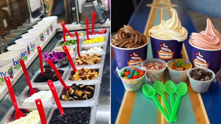 12 Massachusetts Frozen Yogurt Shops That Feel Like A Break From Coastal Heat