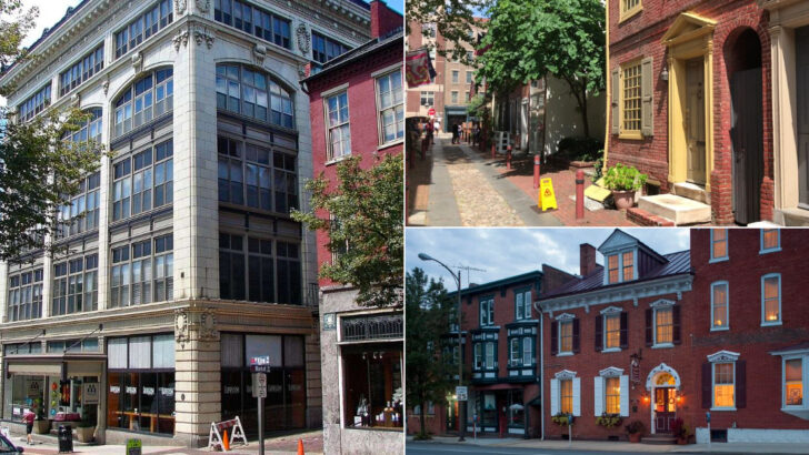 12 Pennsylvania Streets Where Centuries of History Still Line Both Sides