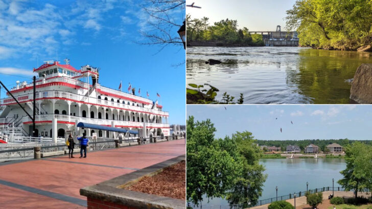 13 Georgia River Communities That Offer Charming Downtowns And Beautiful Views