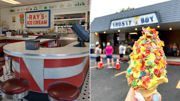 13 Michigan Ice Cream Shops That Turn Simple Flavors Into Something Special