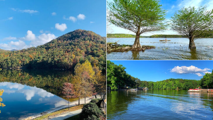 13 North Carolina Lakes So Beautiful They Belong On A Postcard