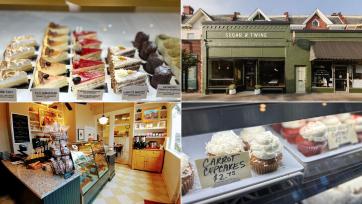 14 Virginia Bakeries Known For Their Rich, Cream Cheese-Frosted Carrot Cake