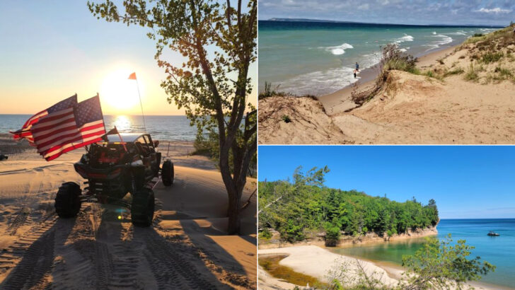 15 Michigan Beaches That Showcase The Beauty Of The Great Lakes