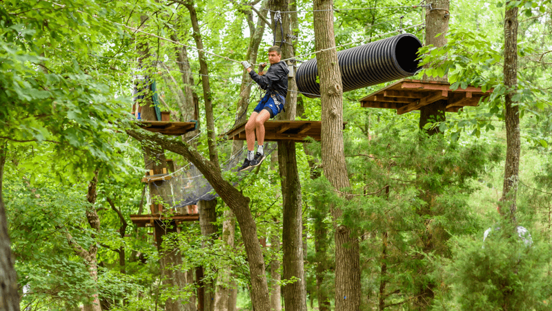 Sandy River Outdoor Adventure Zipline Park