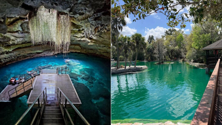 Ancient Waters And Stone Caverns Make This Florida Spring Unlike Anywhere Else