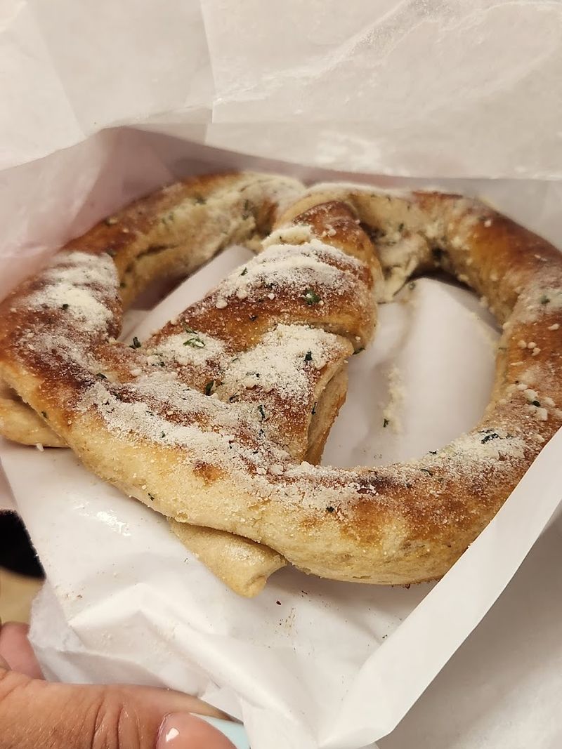 Hot Fresh Pretzels From the Outdoor Stand