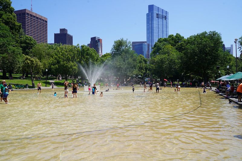 Boston Common Frog Pond Spray Pool 