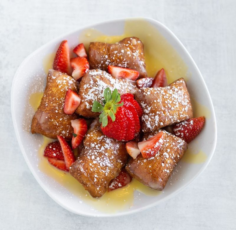 Beignets with a Biscuit Twist