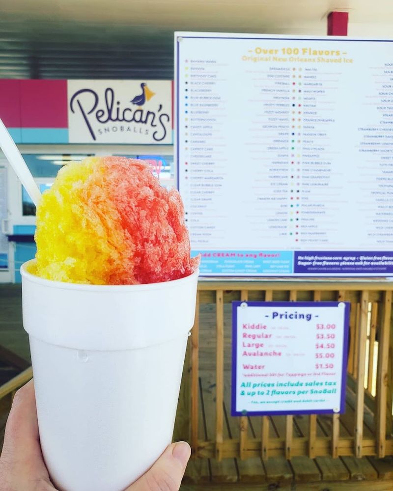 Pelican's Snoballs