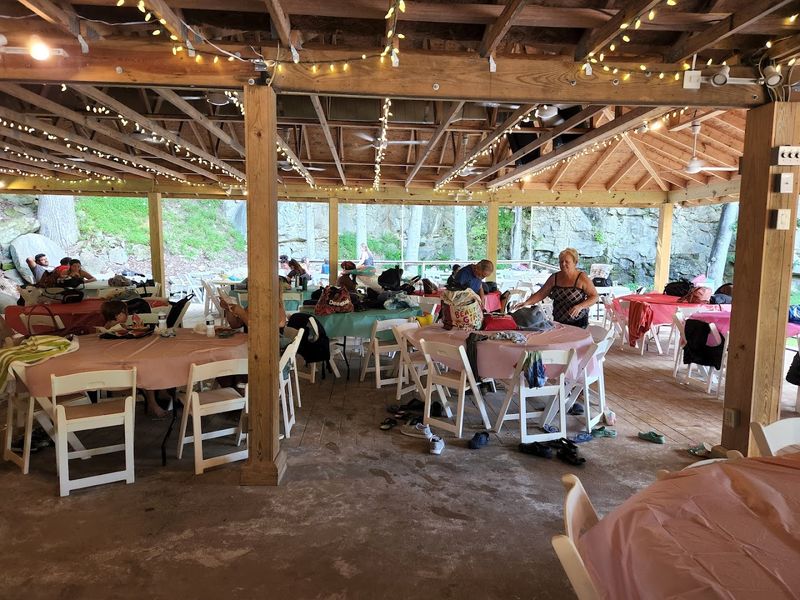 Shaded Pavilions and Comfortable Seating Areas