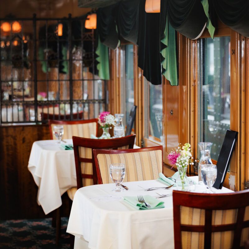 Dinner Train at Essex Steam Train