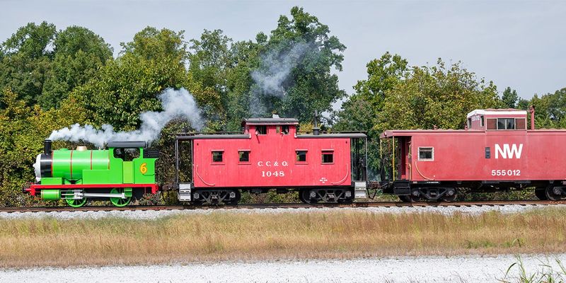 North Carolina Transportation Museum Train Ride