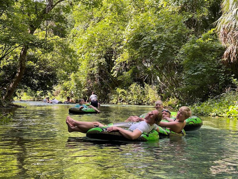 Tubing Through Rock Springs Run Is The Main Attraction