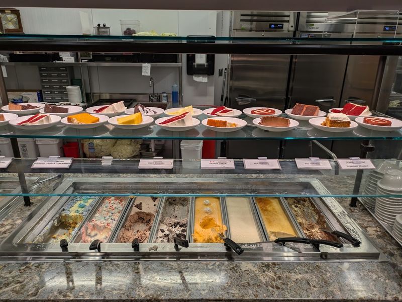 A Dessert Selection That Demands Multiple Trips