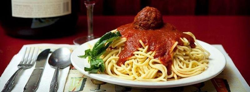 Red Sauce So Thick You Could Stand a Spoon In It