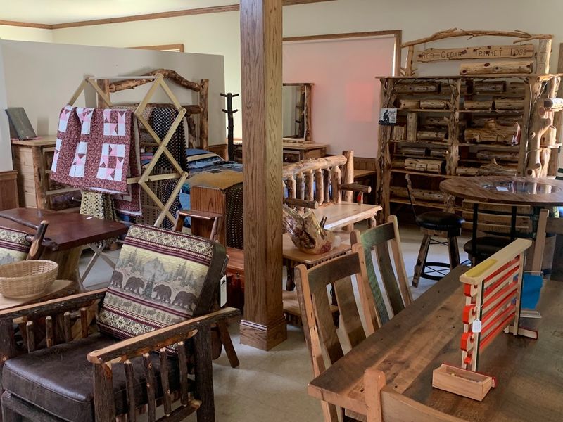 Amish-Crafted Furniture Showroom