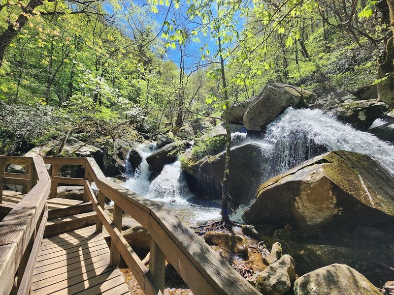 South Mountains State Park - High Shoals Falls Loop Trail 